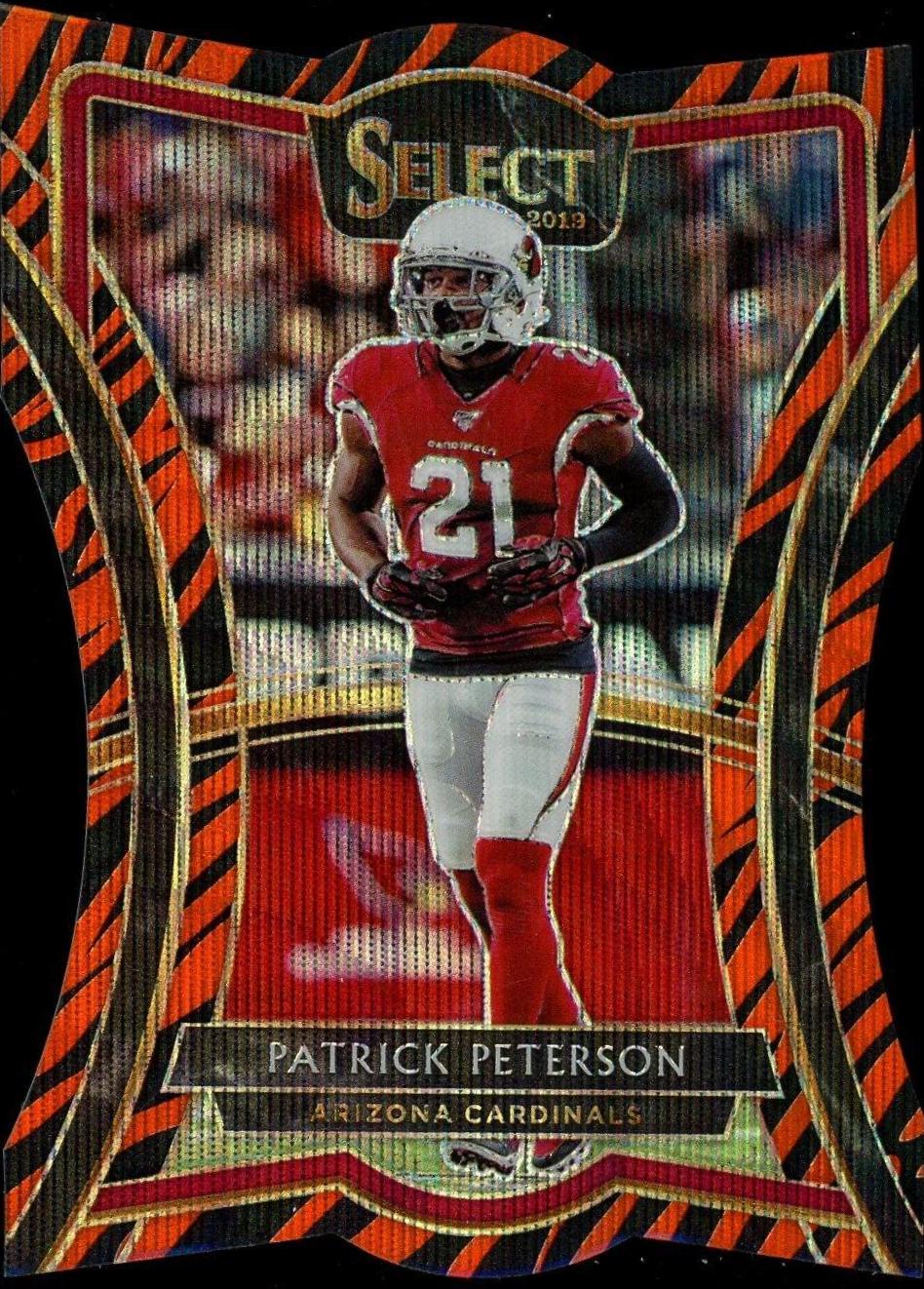 Patrick Peterson [Die Cut Tiger Prizm] #116