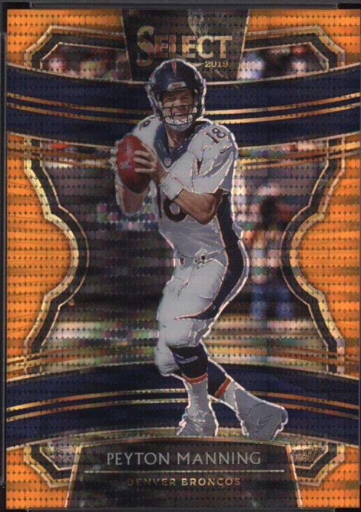 Peyton Manning [Orange Pulsar Prizm] #19