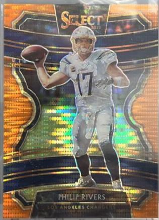 Philip Rivers [Orange Pulsar Prizm] #57