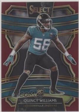 Quincy Williams [Maroon Prizm] #67