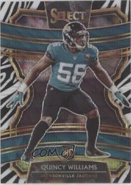 Quincy Williams [Zebra Prizm] #67