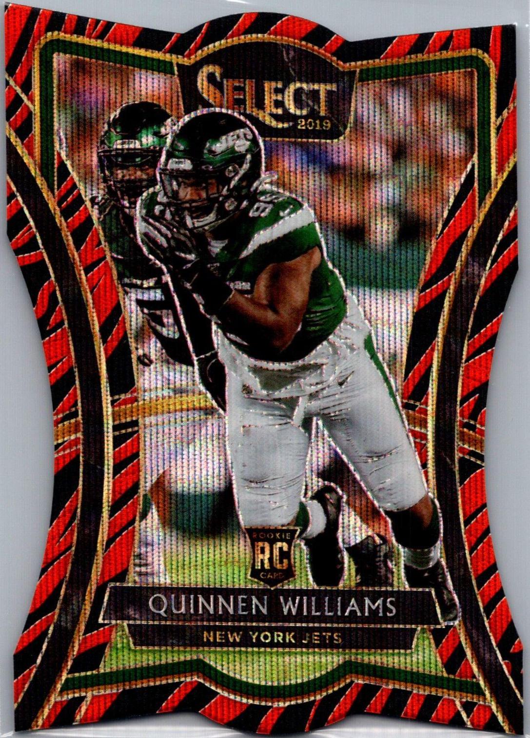 Quinnen Williams [Die Cut Tiger Prizm] #110