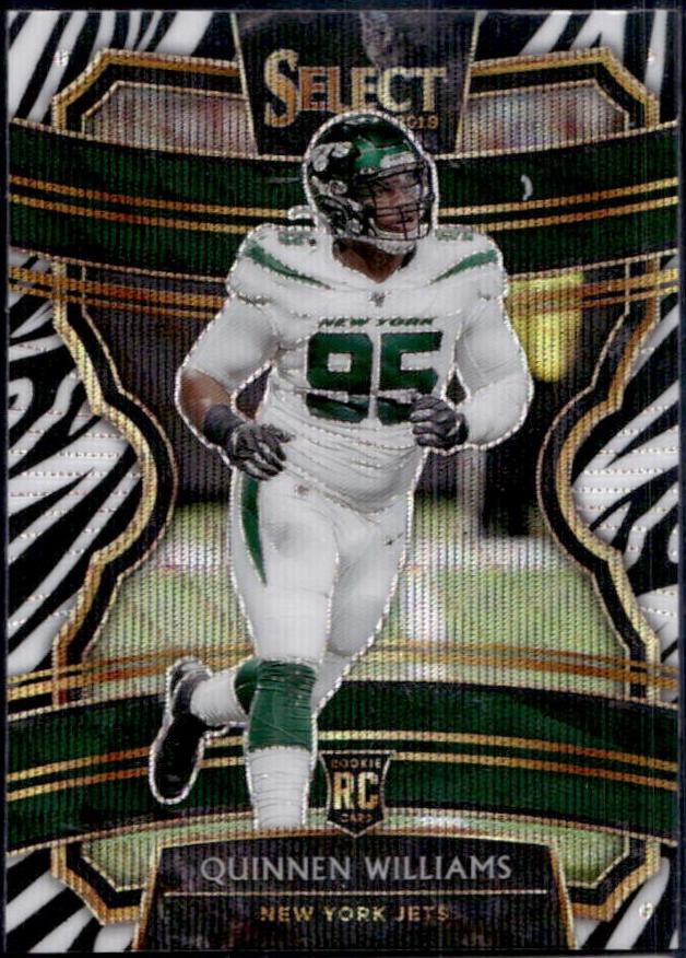 Quinnen Williams [Zebra Prizm] #79