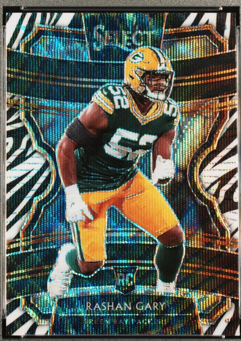 Rashan Gary [Zebra Prizm] #54
