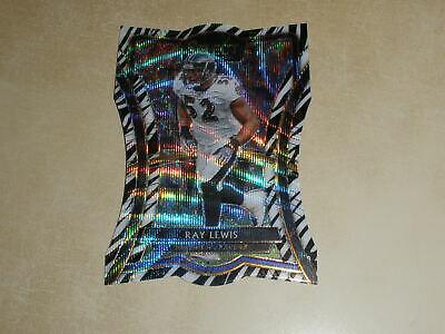 Ray Lewis [Die Cut Zebra Prizm] #118