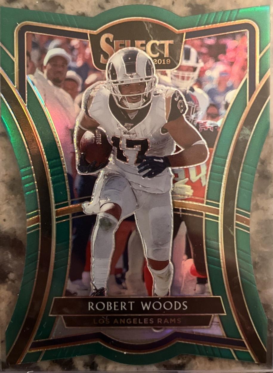 Robert Woods [Die Cut Green Prizm] #132
