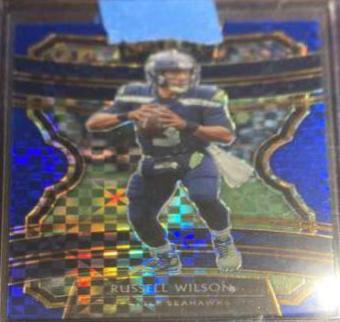 Russell Wilson [Blue Prizm] #95