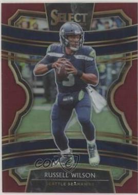 Russell Wilson [Maroon Prizm] #95