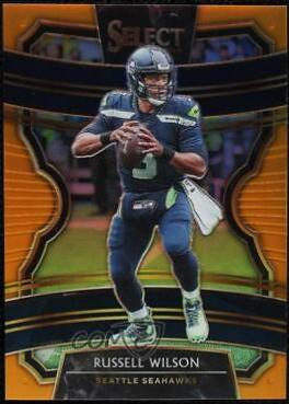 Russell Wilson [Orange Prizm] #95