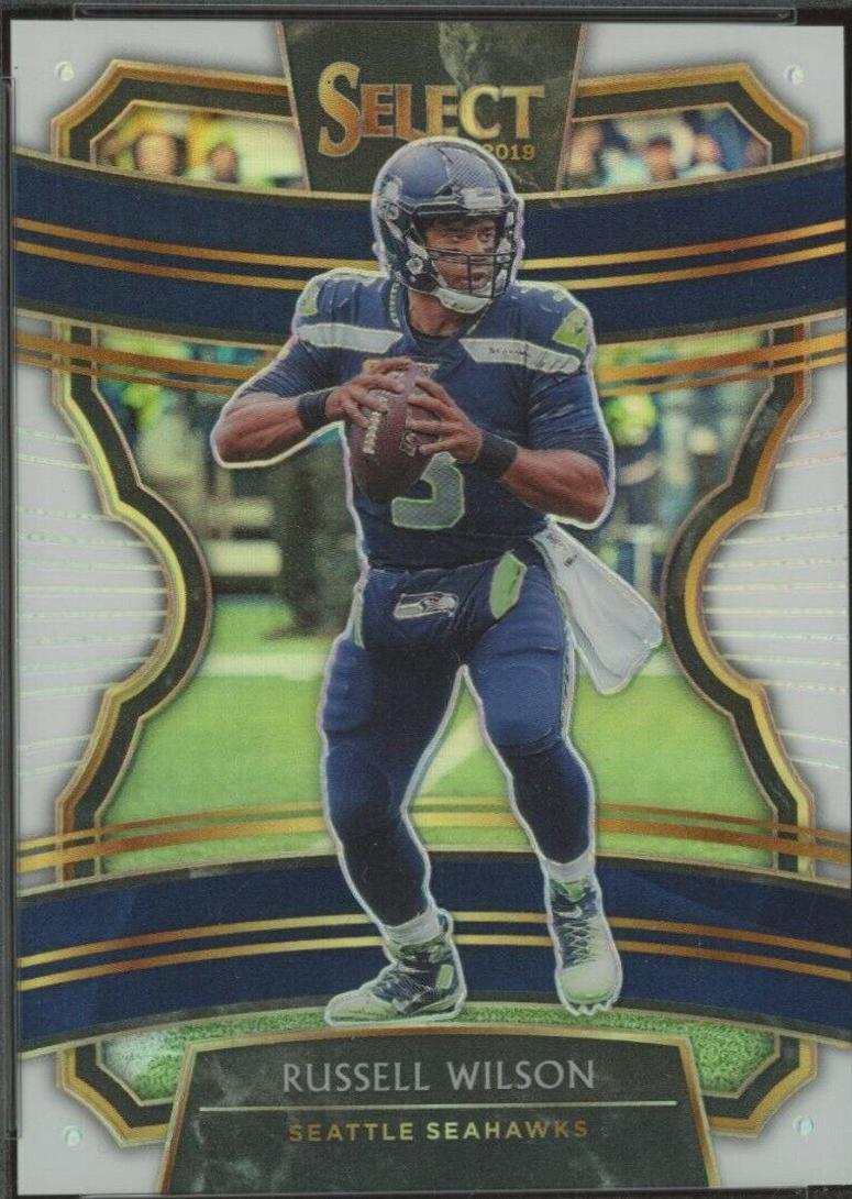 Russell Wilson [White Prizm] #95