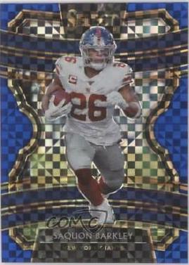 Saquon Barkley [Blue Prizm] #18