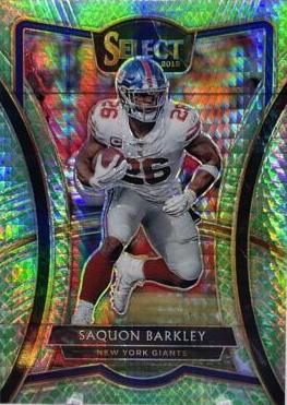 Saquon Barkley [Dragon Scale Prizm] #174