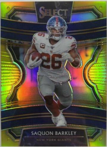 Saquon Barkley [Gold Prizm] #18