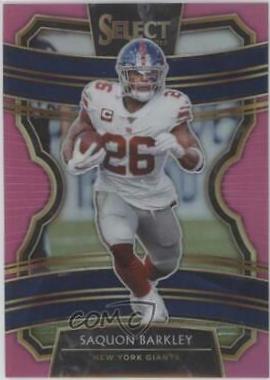 Saquon Barkley [Pink Prizm] #18