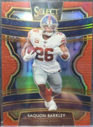 Saquon Barkley [Red Prizm] #18