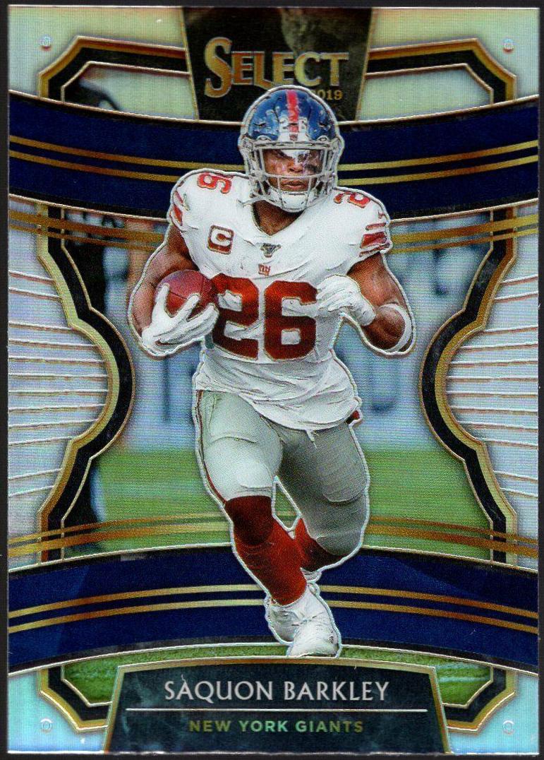 Saquon Barkley [Silver Prizm] #18