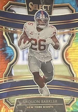 Saquon Barkley [Tie Dye Prizm] #18
