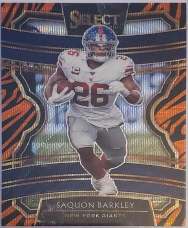 Saquon Barkley [Tiger Prizm] #18