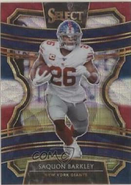 Saquon Barkley [Tri Color Prizm] #18