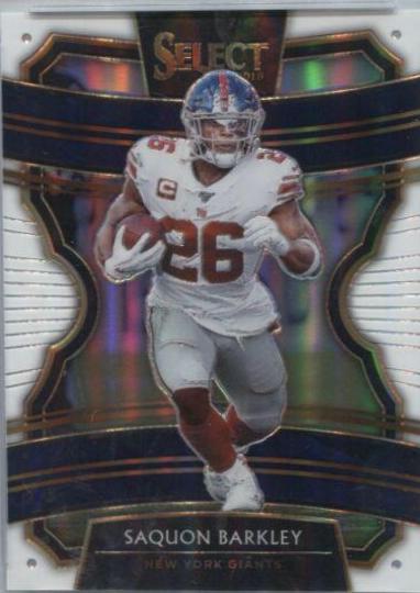 Saquon Barkley [White Prizm] #18