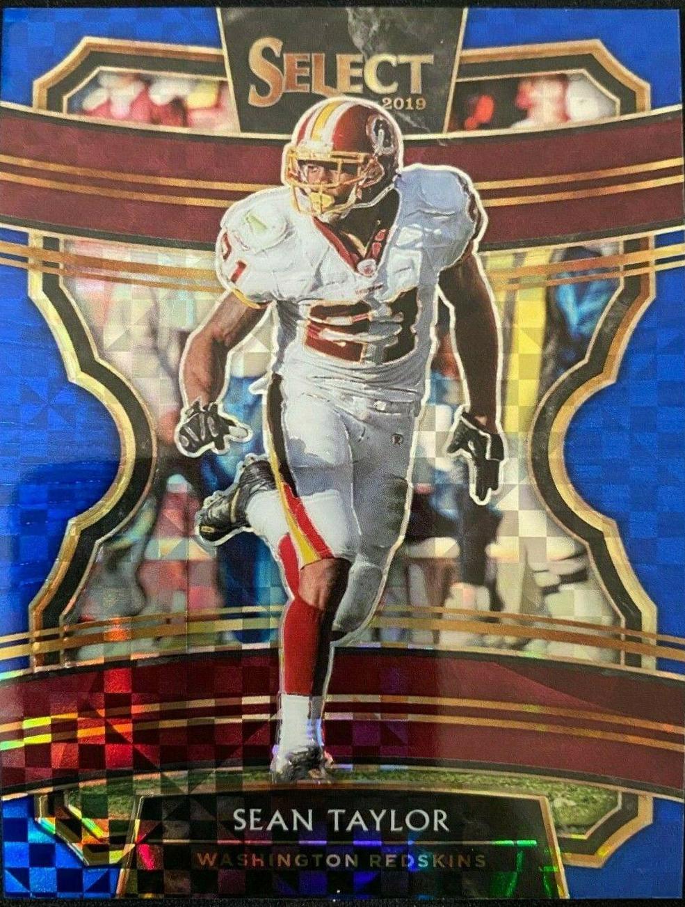 Sean Taylor [Blue Prizm] #96