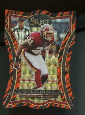 Sean Taylor [Die Cut Tiger Prizm] #143
