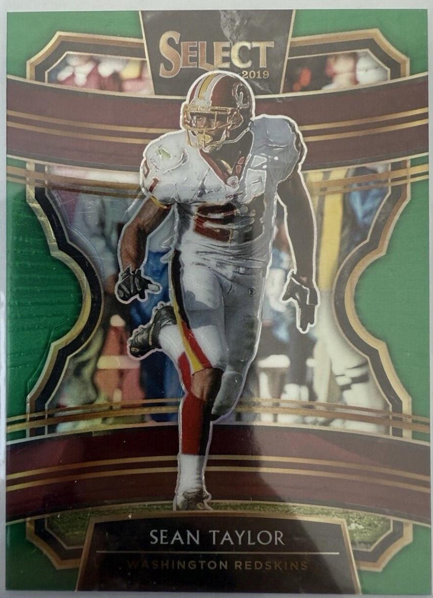 Sean Taylor [Green Prizm] #96