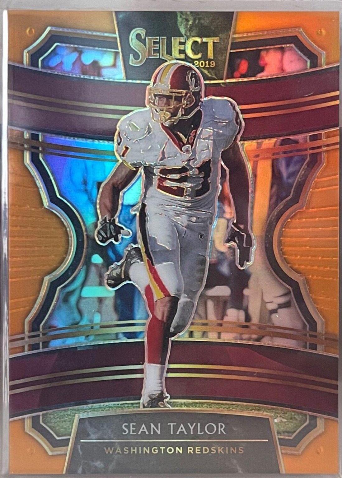 Sean Taylor [Orange Prizm] #96