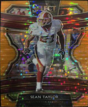 Sean Taylor [Orange Pulsar Prizm] #96