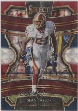 Sean Taylor [Tri Color Prizm] #96
