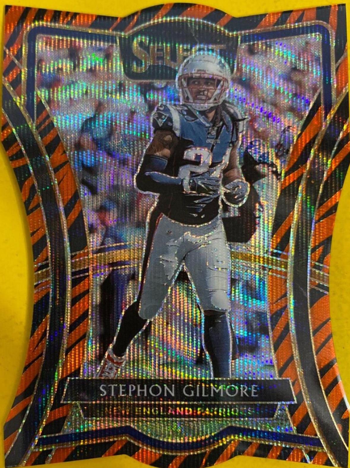 Stephon Gilmore [Die Cut Tiger Prizm] #135