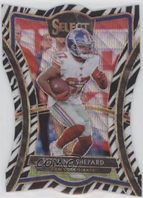 Sterling Shepard [Die Cut Zebra Prizm] #168