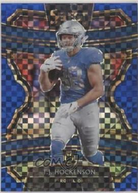 T.J. Hockenson [Blue Prizm] #38