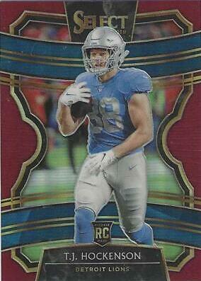 T.J. Hockenson [Maroon Prizm] #38