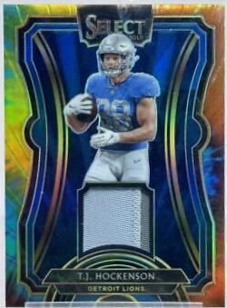 T.J. Hockenson [Tie Dye Prizm] #38