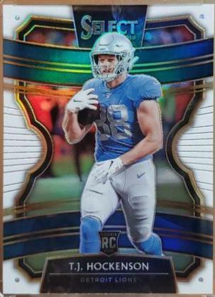T.J. Hockenson [White Prizm] #38