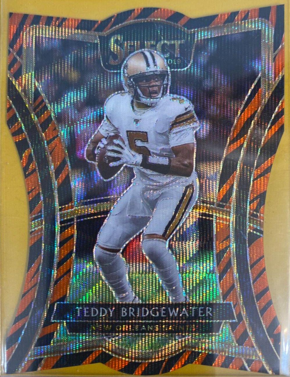 Teddy Bridgewater [Die Cut Tiger Prizm] #175