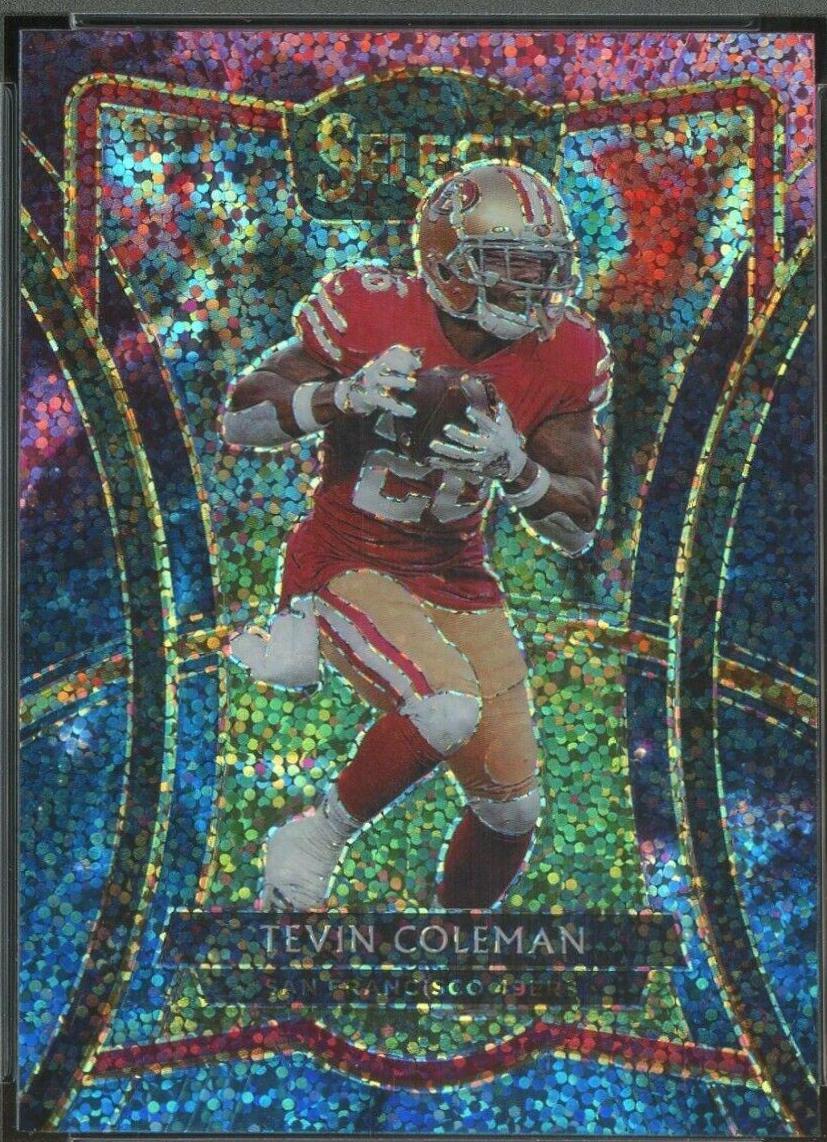 Tevin Coleman [Cosmic Prizm] #140