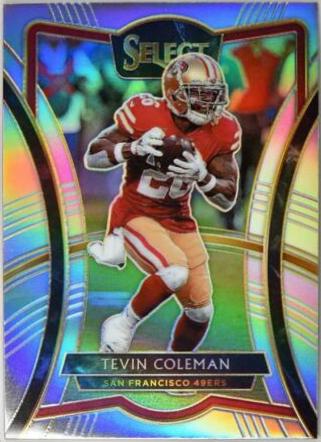 Tevin Coleman [Silver Prizm] #140