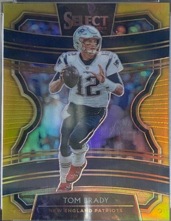 Tom Brady [Gold Prizm] #1