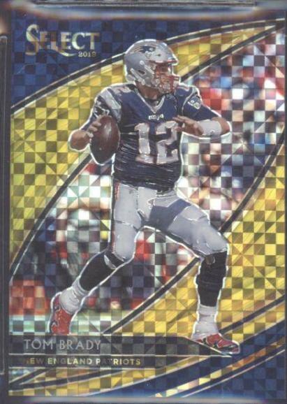 Tom Brady [Gold Prizm] #201