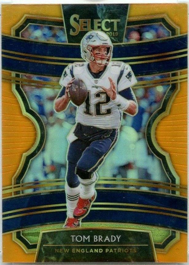Tom Brady [Orange Prizm] #1