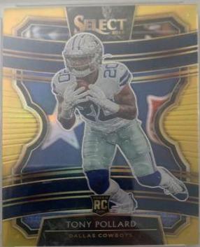 Tony Pollard [Gold Prizm] #99