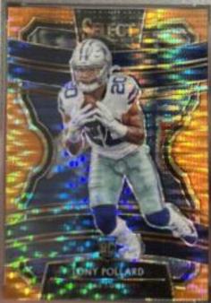 Tony Pollard [Orange Pulsar Prizm] #99