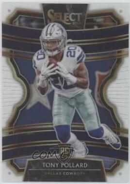 Tony Pollard [White Prizm] #99
