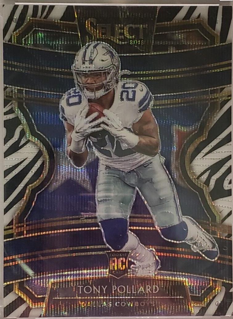 Tony Pollard [Zebra Prizm] #99
