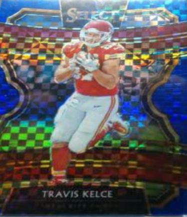 Travis Kelce [Blue Prizm] #87