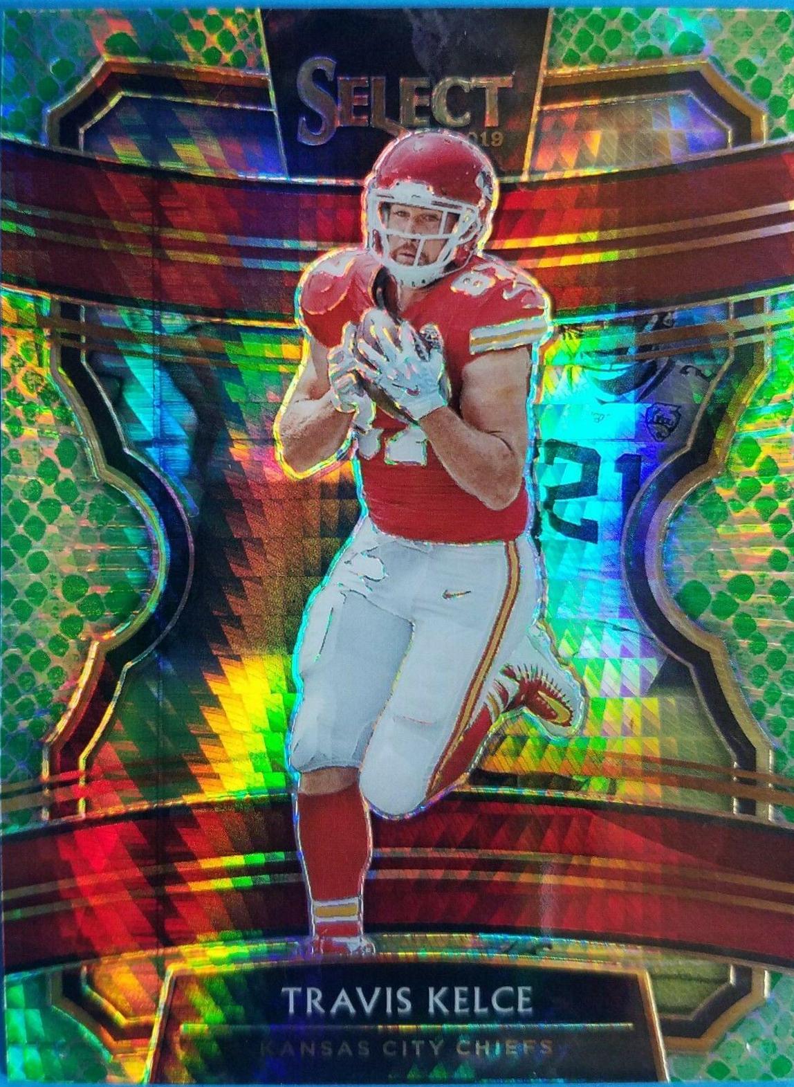 Travis Kelce [Dragon Scale Prizm] #87