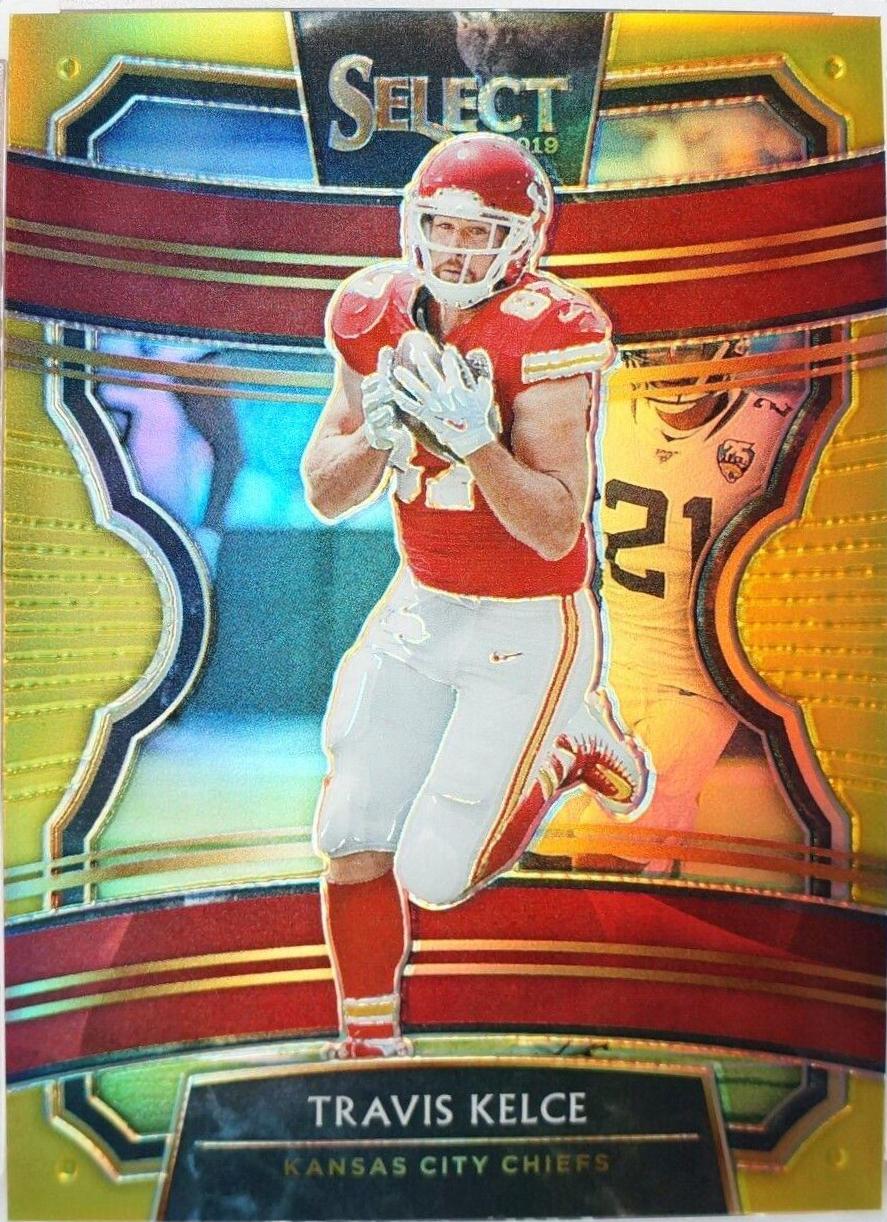 Travis Kelce [Gold Prizm] #87
