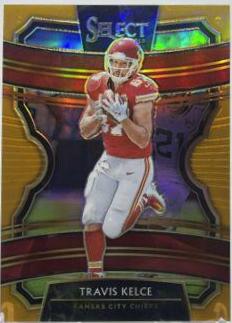 Travis Kelce [Orange Prizm] #87